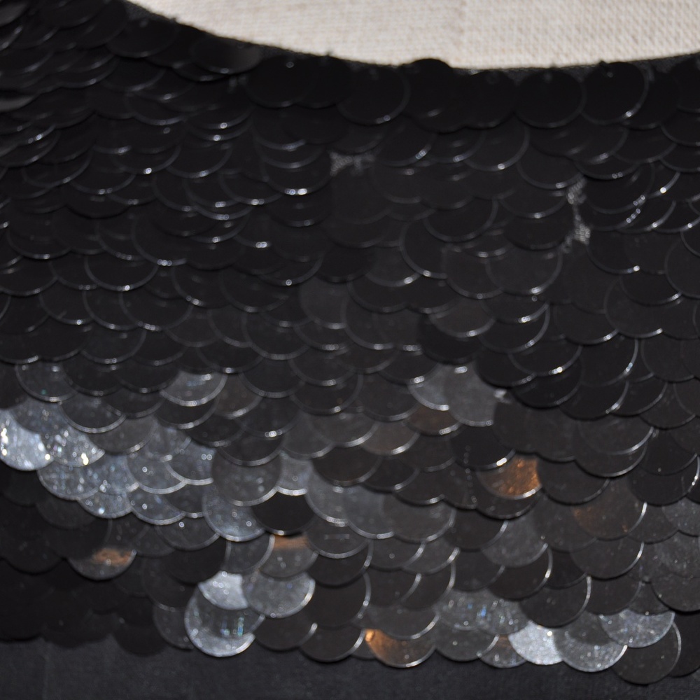 COLLECTION Sequin Little Black Cocktail Dress LBD - Picture 3 of 6